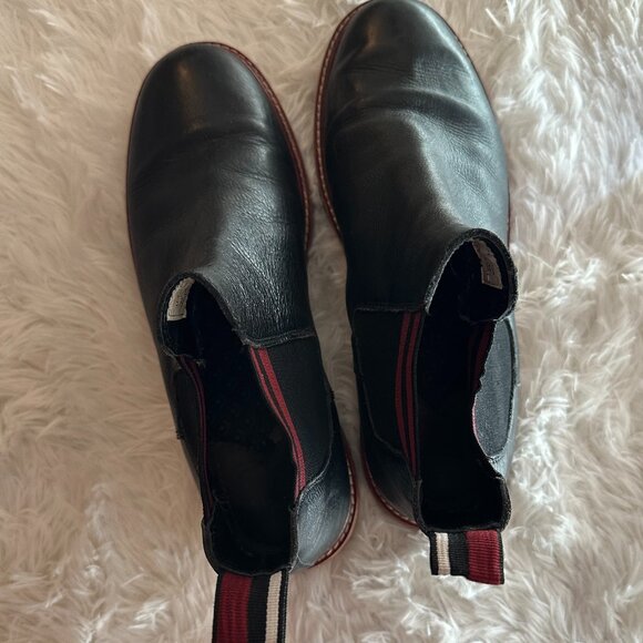 ??HP?? Ben Sherman Brent Leather Chelsea Boot Black Men\'s Size 10 main image 11